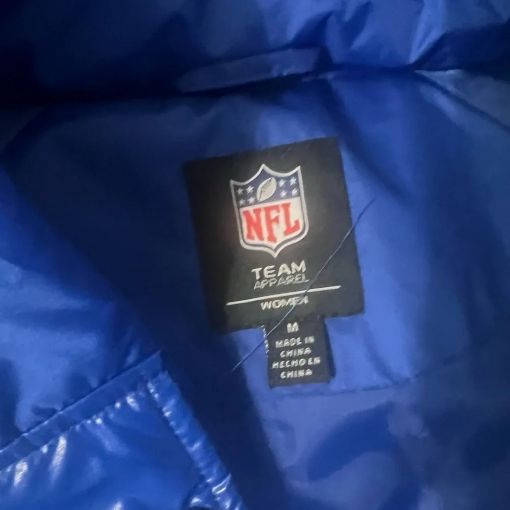 NFL Women's Royal Blue Puffer Jacket - Picture 5 of 8